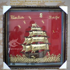 Tranh thuận buồm xuôi gió - Tranh phong Thủy