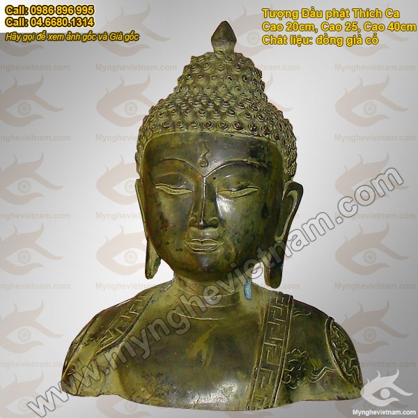Tượng đầu Phật Tổ - Phật Thích ca Mâu Ni