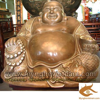 Tượng Phật Di Lạc, Khảm tam khí, khảm bạc, tượng thờ cúng0
