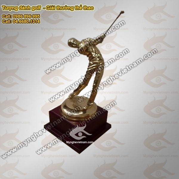 Tượng đồng đánh Golf, Biểu tượng quà tặng Giải thưởng Golf0