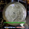 đĩa quà tặng đk 23cm mặt trống đồng bản đồ việt nam