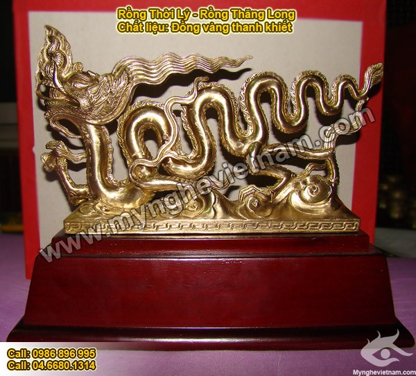 Tượng Rồng Thời Lý, rồng Thăng Long, quà tặng văn hóa Việt