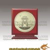 Đĩa ăn mòn, chế tác, khắc theo logo, tên công ty, quà tặng mỹ nghệ, quà tặng lưu niệm, sự kiện, mỹ nghệ đồng
