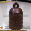 Chuông đồng, cao 15cm, chuông cỡ nhỏ - Chuông dùng trong đền chùa, nhà thờ, điện thờ