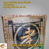 Tranh Khung đồng, tranh chữ Hiếu, Chữ Đạo, tranh mạ vàng 9999