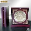 Đĩa đồng đúc: Trống đồng, Chùa 1 cột,khuê văn các,Tháp rùa,Cột cờ Hà nội, quà tặng, Quà Tặng mỹ nghệ
