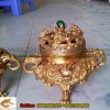 Đỉnh trầm,cửu long tranh châu,đỉnh nắp ngọc,đỉnh xông trầm,đỉnh đồng xông trầm,đỉnh thờ cúng