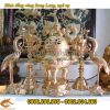 Ấm xuyến, ngai ly, đồ thờ bằng đồng, ấm 3 chén, ấm rượu, chén rượu thờ