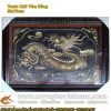 Chữ Tâm Rồng, Chữ Tâm, đồng liền,Ý nghĩa chữ Tâm, Tranh đồng, tranh chữ đồng, Quà tặng truyền thống