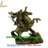 tượng quan công cưỡi ngựa 37cm