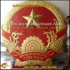 Quốc huy Việt Nam,bằng đồng,đường kính 210cm,2,1m,chạm đồng,chế tác phù điêu đồng