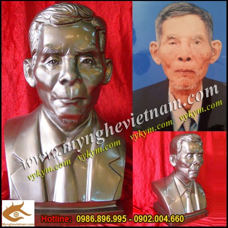 Sản phẩm tháng 8-2012,Đúc tượng, tạc tượng chân dung, bán thân,điêu khắc tượng0