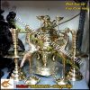 Đỉnh hoa sòi cao 45cm, đỉnh đồng thờ cúng,đỉnh thờ cao cấp,đồng vàng nguyên chất