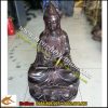 Tượng đồng Phật Bà Quan Âm Bồ Tát, Cao 45cm,đồng hun