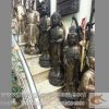 Tượng tam thánh phật, tây phương tam thánh, cao 1m