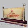 Sản xuất biển chức danh, biển tên để bàn, biển đồng mạ vàng, biển giám đốc, biển quân đội, biển công an