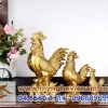 Sản xuất tượng gà đồng, gà phong thủy, kim kê, vật phẩm phong thủy bằng đồng