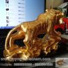 Tượng hổ đồng mạ vàng 24k vàng 999, quà tặng phong thủy cao cấp