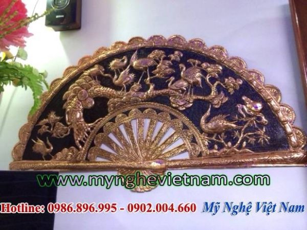 Quạt đồng tùng hạc, cầu sức khỏe và trường thọ