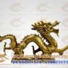 Tượng rồng phong thủy, tượng rồng cầm ngọc bằng đồng