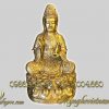 tượng quan thế âm bồ tát cầm bình thủy 28cm