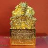 ấn đồng phong thủy, ấn cửu long thăng quan phát tài mạ vàng 9999 24k