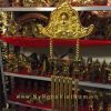 Chuông gió đồng 6 ống phong thủy hình khánh phật