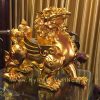 tỳ hưu dát vàng 9999, tỳ hưu đồng phong thủy cao cấp cao 36cm