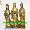 tượng tây phương tam thánh đứng cao 60cm