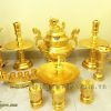 Bộ đỉnh đồng thờ cúng mạ vàng 24k cao cấp