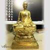 tượng trần nhân tông cao 25cm đế hoa sen
