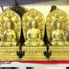 tượng tây phương tam thánh ngồi cao 36cm