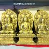 tượng tây phương tam thánh ngồi cao 36cm