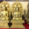 tượng tây phương tam thánh ngồi cao 36cm
