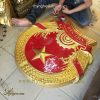 quốc huy mạ vàng đk 76cm
