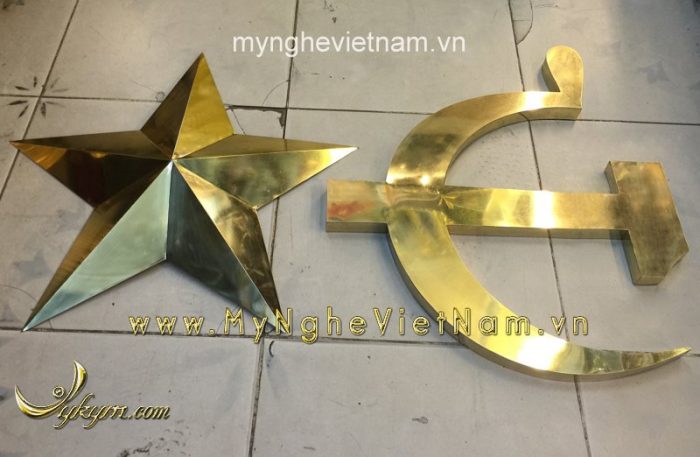 Nơi Sản Xuất Ngoi Sao Bua Liềm Bằng đồng Sieu Thị đồ đồng Mỹ Nghệ Việt Nam