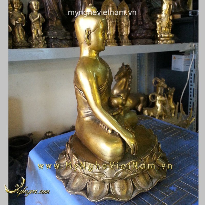 Tượng Phật Thích Ca Mâu ni cao 20cm