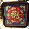 Tranh 5 con dơi và vòng chữ vạn phong thủy 60cm